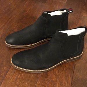 Ben Sherman Birk Suede Chelsea Boots Black size 10 Men’s